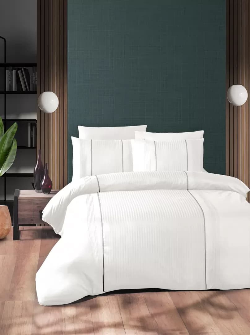 Постільна білизна ранфорс Deluxe Elegant White