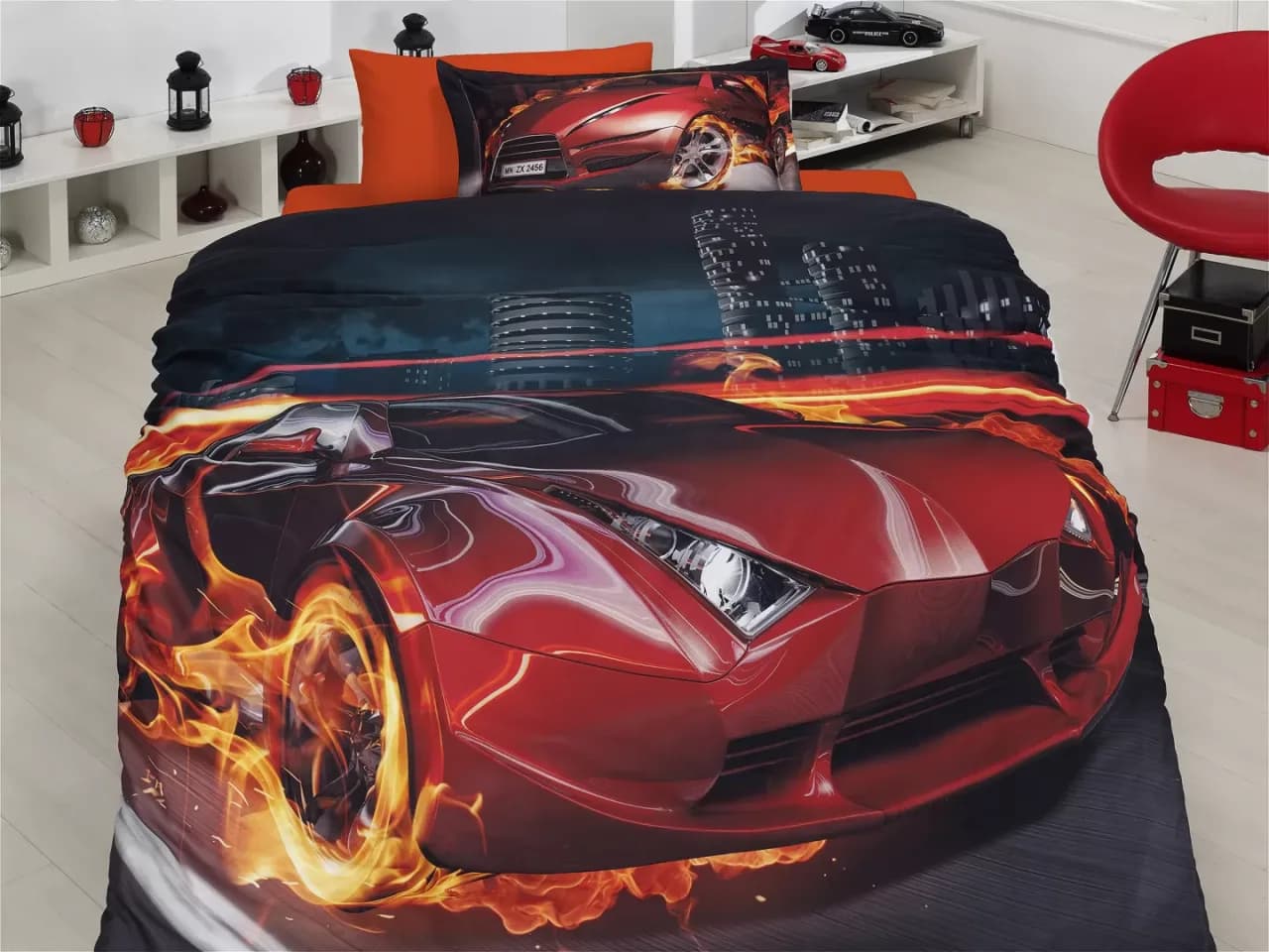 Постільна білизна 3D сатин Fever