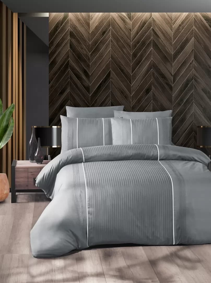 Постільна білизна ранфорс Deluxe Elegant Grey