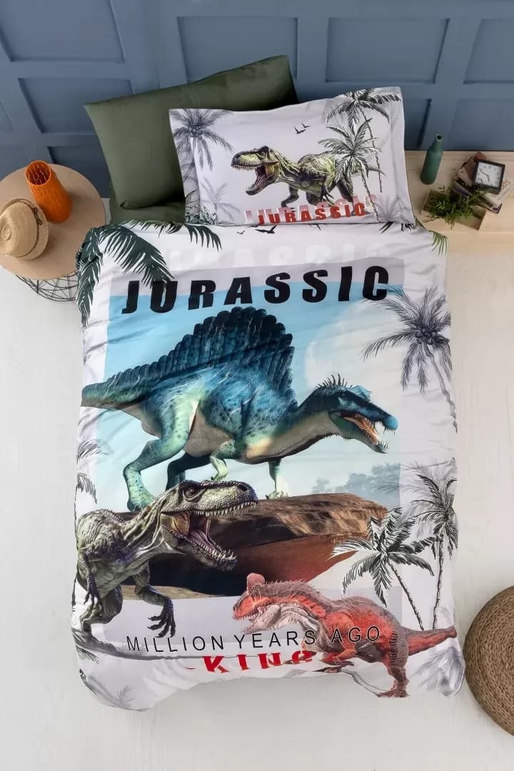 Постільна білизна ранфорс Deluxe Jurassic