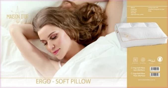 Подушка Maison D'or Ergo Soft Pillow Ortoped