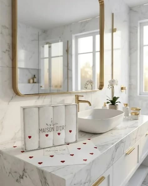 Рушник Maison D'or Love Microcotton