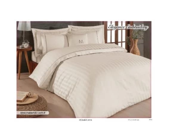 Комплект постільної білизни сатин Maison D'or Elegance Embrodery