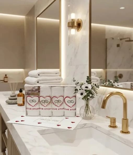 Рушник Maison D'or Love Story Microcotton