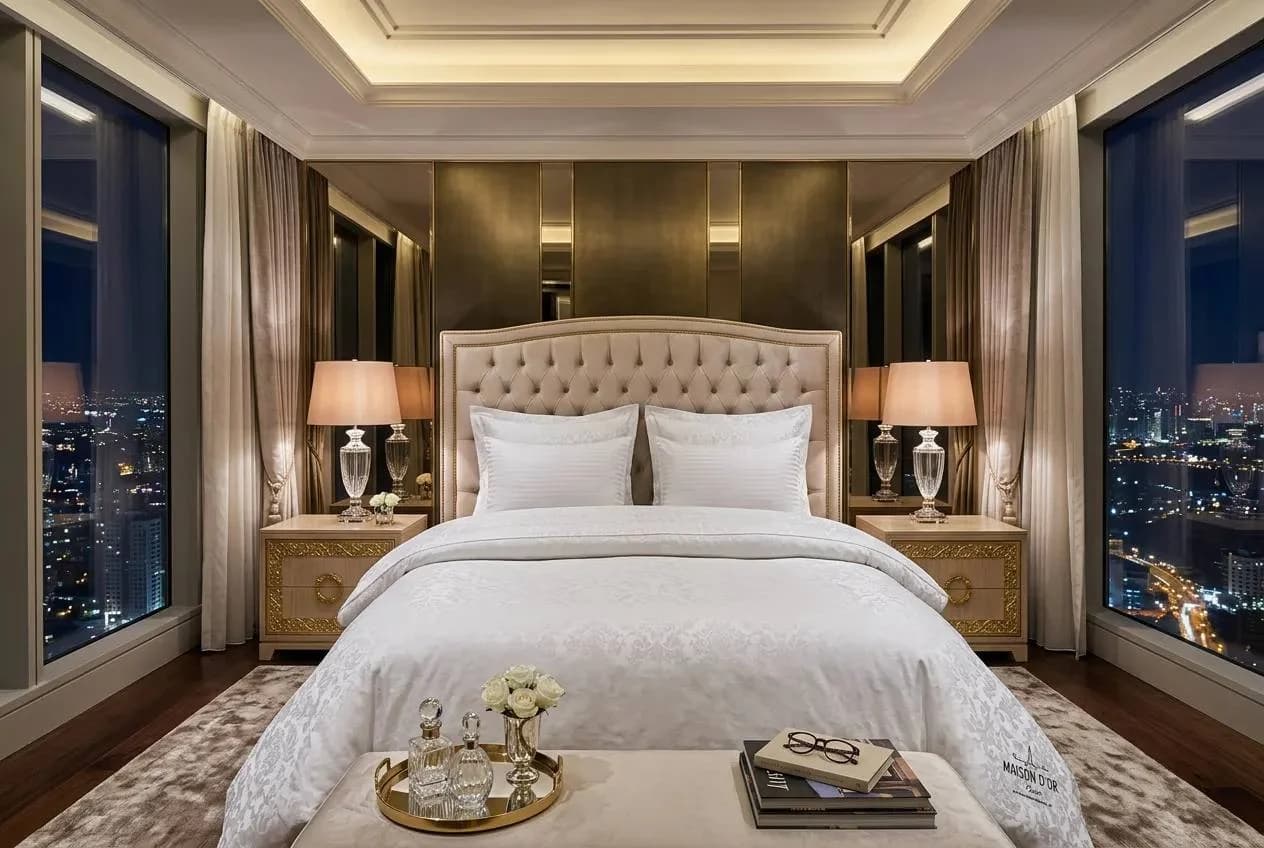 Комплект постільної білизни жаккард Maison D'or Gupursuz